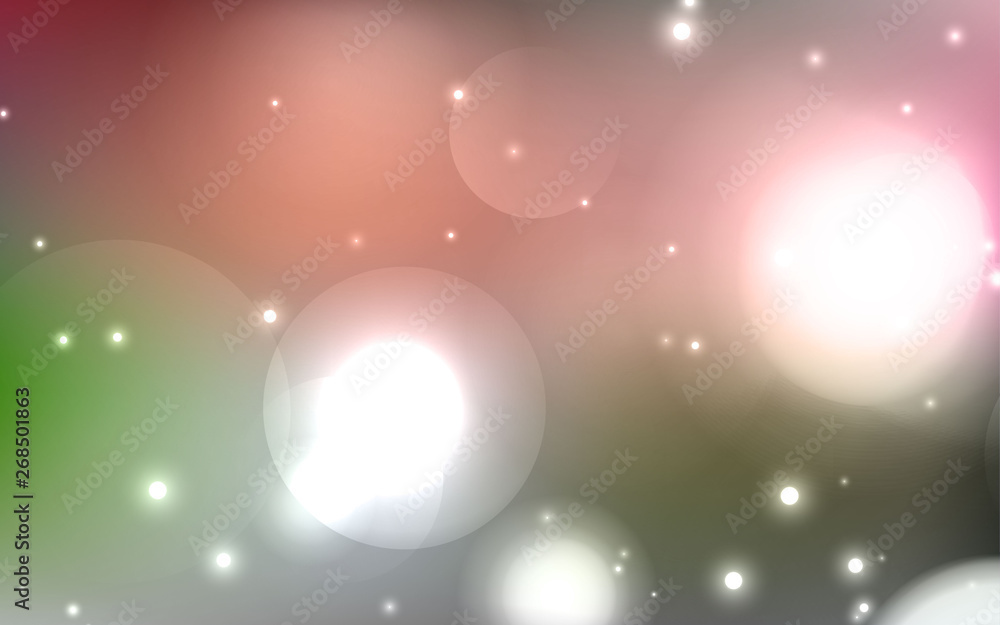 Fototapeta premium Abstract background with blurred circles