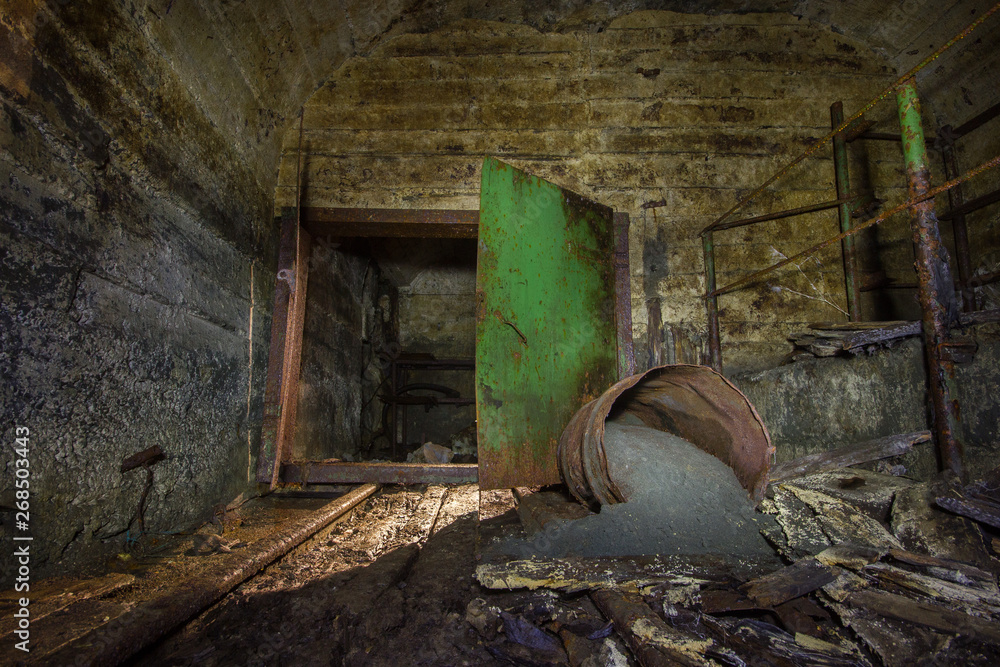 Underground mineshaft gold iron ore tunnel Underground mineshaft gold iron ore tunnel