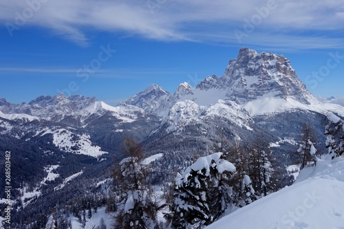 Wallpaper Mural View of Alps, Dolomiti, Italy Torontodigital.ca