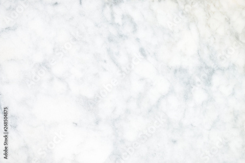 White marble background with copy space