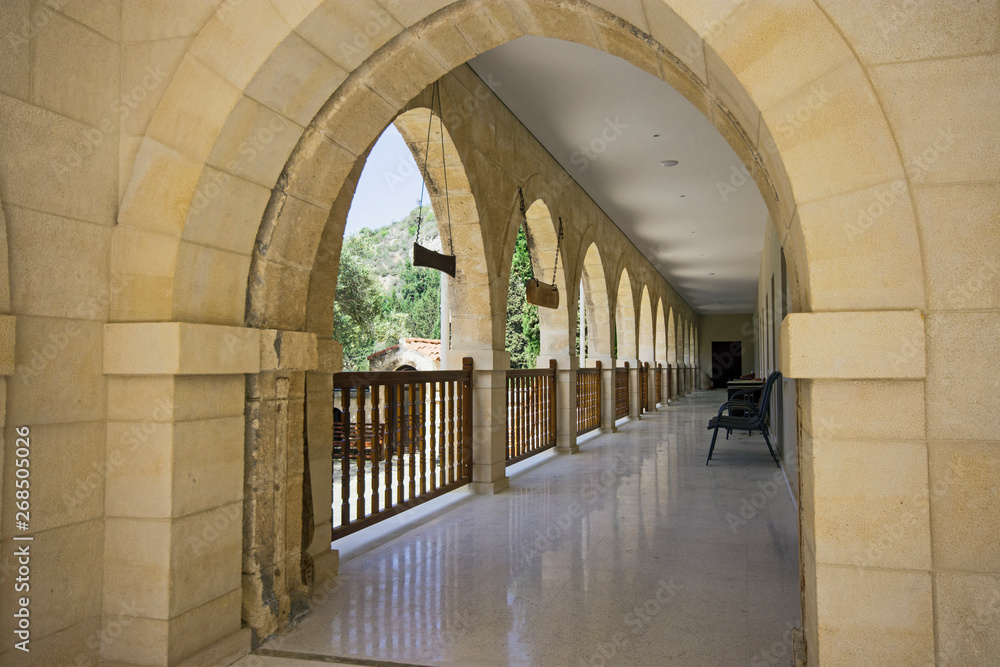 Saint Neophytos Monastery in Cyprus