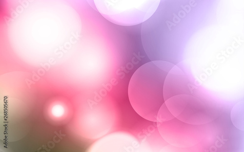 Abstract background with blurred circles