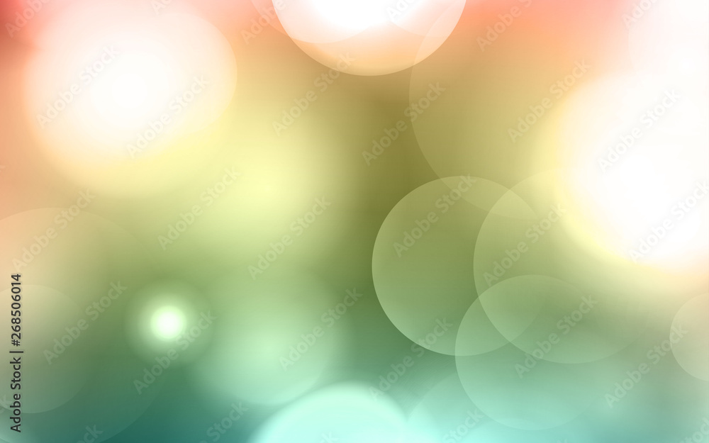Abstract background with blurred circles
