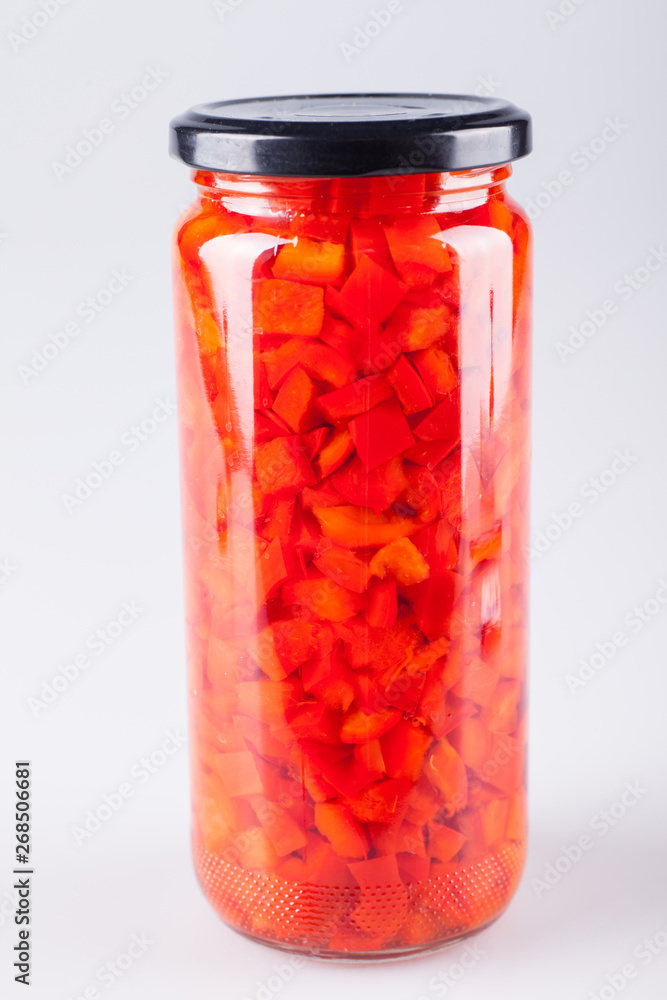 Canning Food Jars of Canned Vegetables Preserved in Glass Storage Canning Food Jars of Canned Vegetables Preserved in Glass Storage