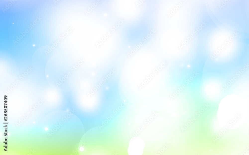 Obraz premium Abstract background with blurred circles
