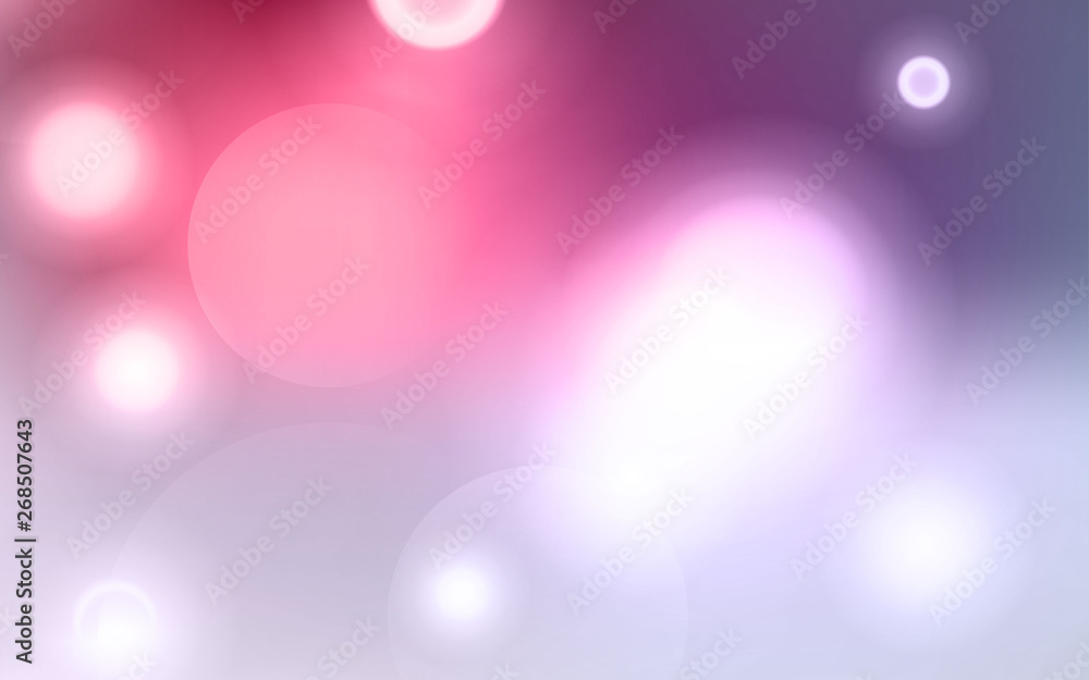 Abstract background with blurred circles