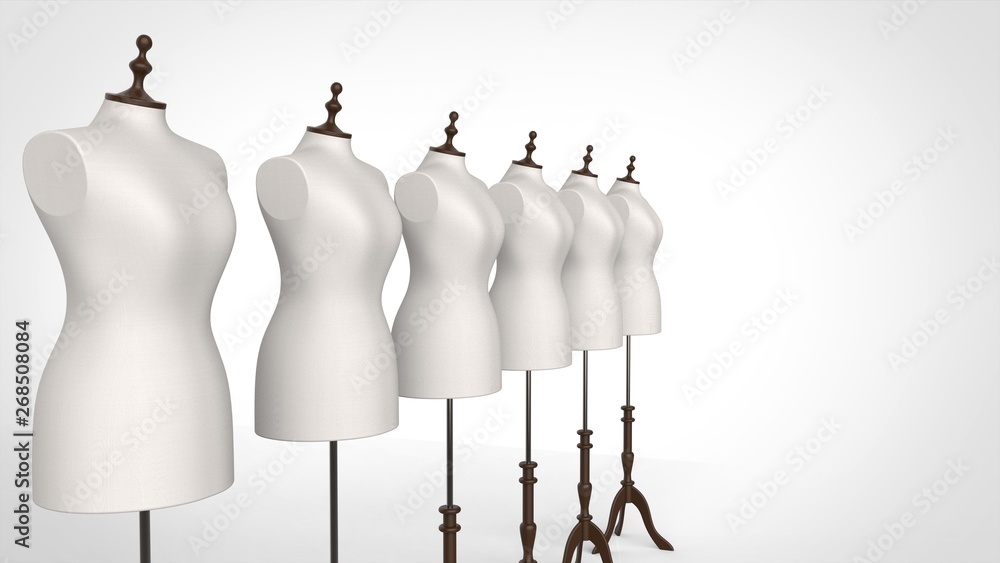 トルソー 複数 左 Stock イラスト Adobe Stock