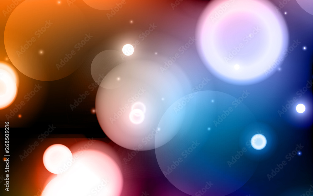 Abstract background with blurred circles Abstract background with blurred circles