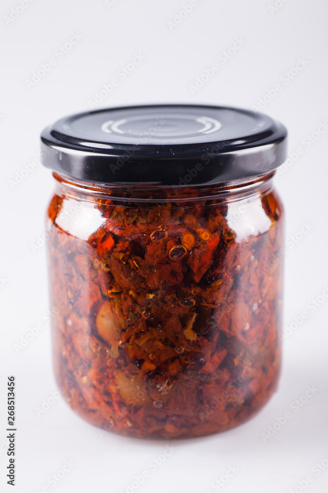 Canning Food Jars of Canned Vegetables Preserved in Glass Storage Canning Food Jars of Canned Vegetables Preserved in Glass Storage