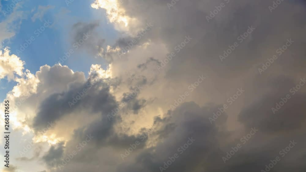 Heavenly clouds accelerated as background Heavenly clouds accelerated as background