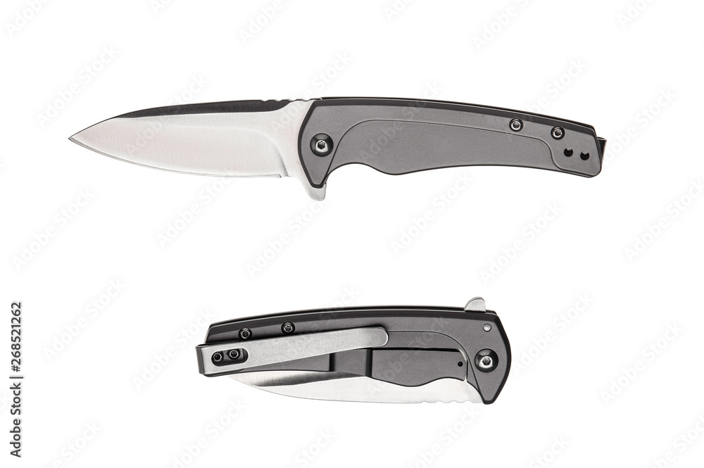 Penknife isolate on white background. Penknife isolate on white background.