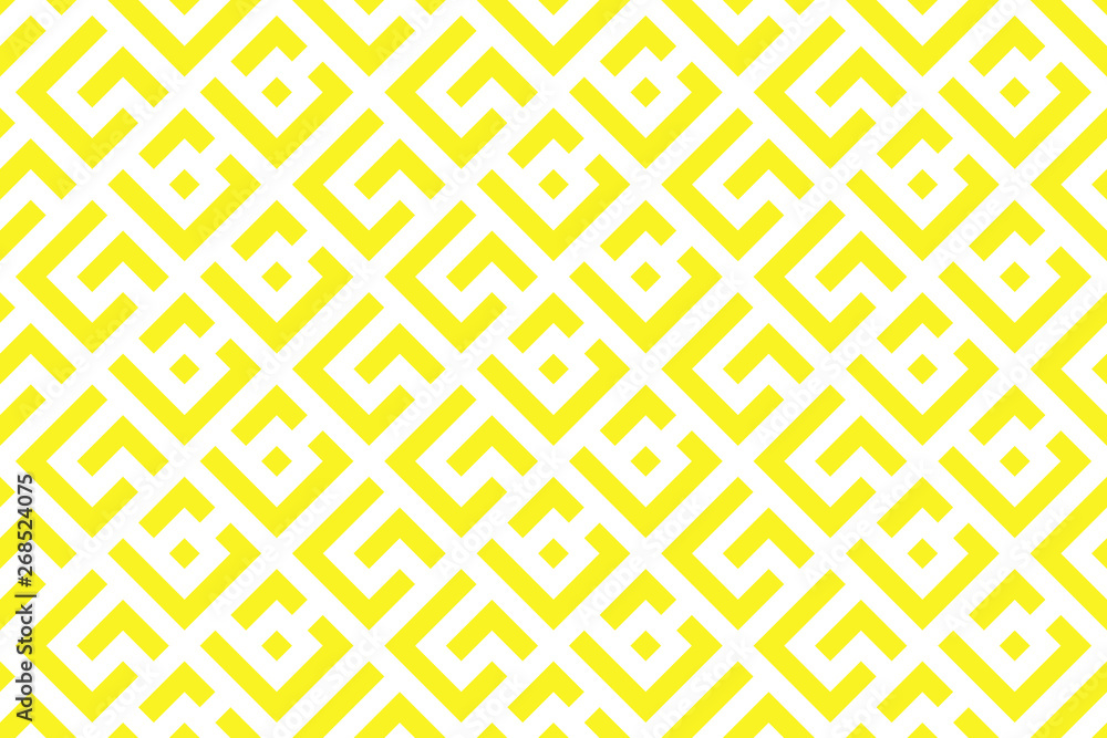 Abstract geometric pattern. A seamless vector background. White and yellow ornament. Graphic modern pattern. Simple lattice graphic design Abstract geometric pattern. A seamless vector background. White and yellow ornament. Graphic modern pattern. Simple lattice graphic design