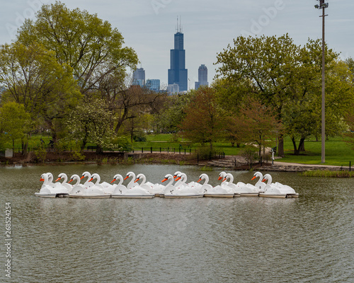 City views from Humboldt Park