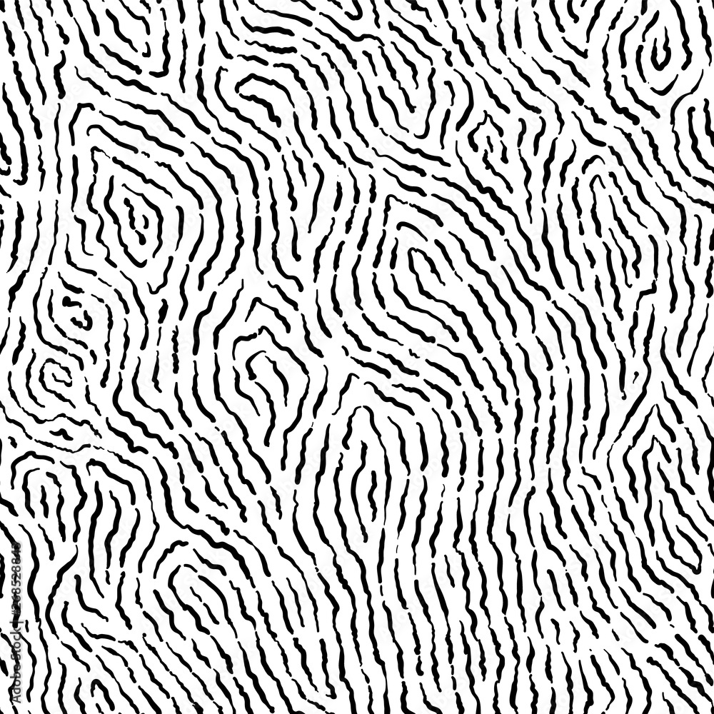 Fingerprint seamless background on square shape. Fingerprint seamless background on square shape.