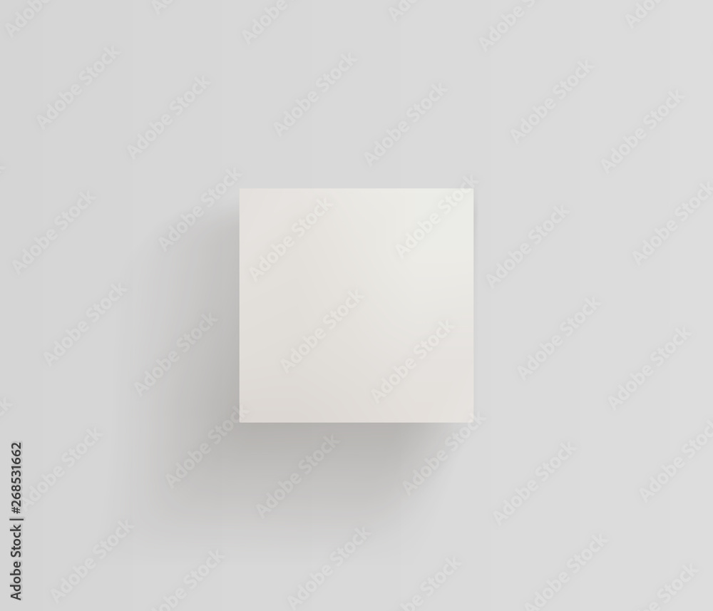 Abstract vector illustration of realistic paper
