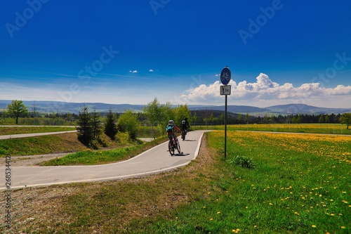 radweg im erzgebirge
