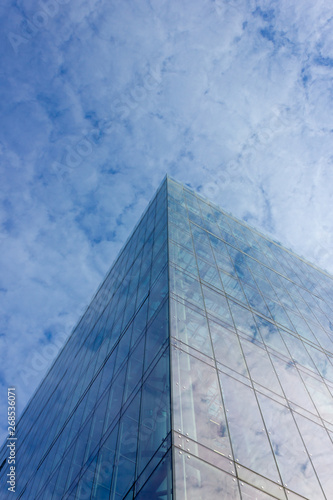 business tower glass facade