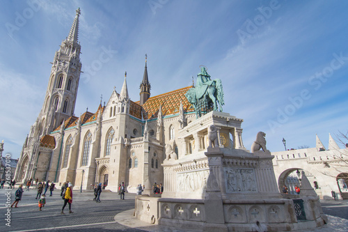 Canvas Print Chiesa di San Mattia, Budapest