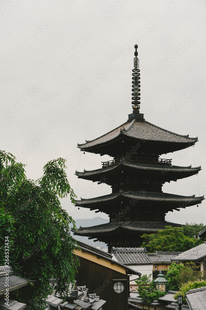 観光地　京都の風景