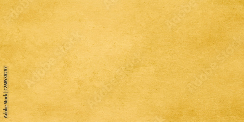 Gold wide grunge vintage paper.