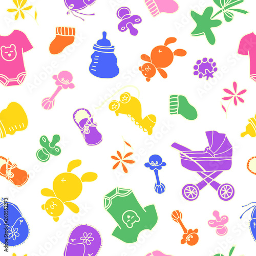Baby colorful pattern