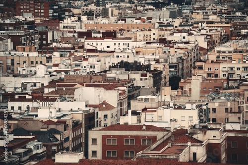 Madrid rooftop view