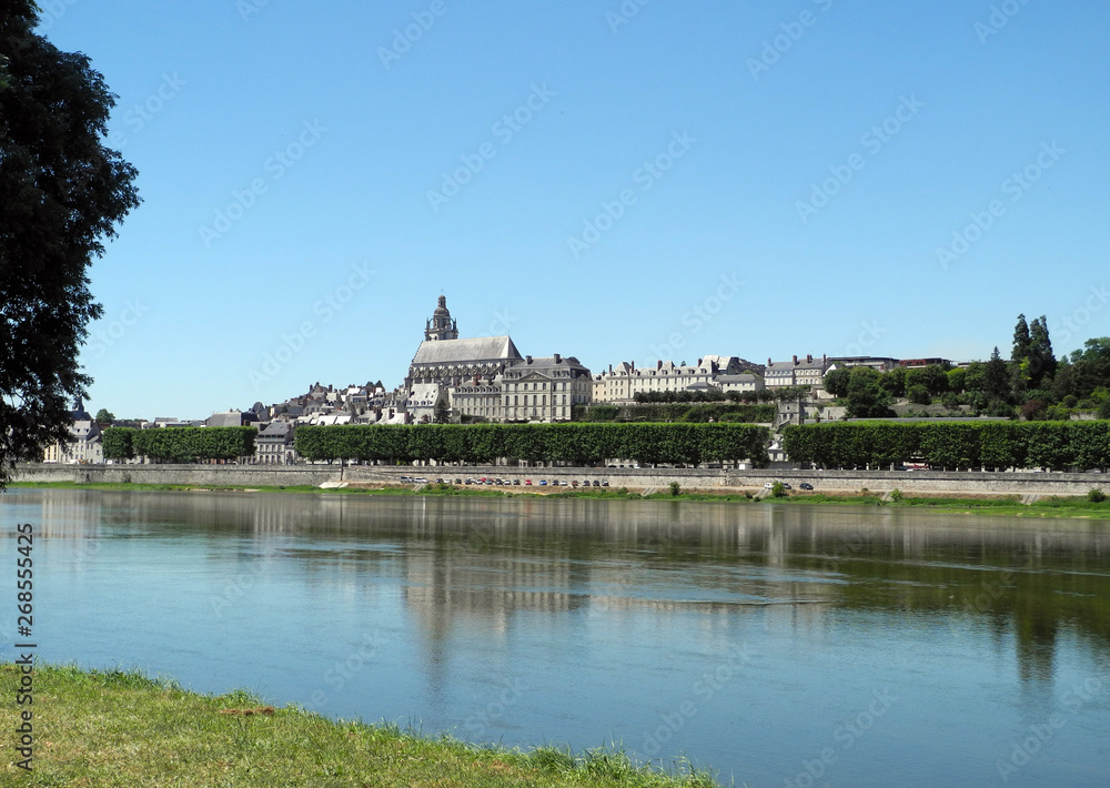 Fototapeta premium Blois an der Loire