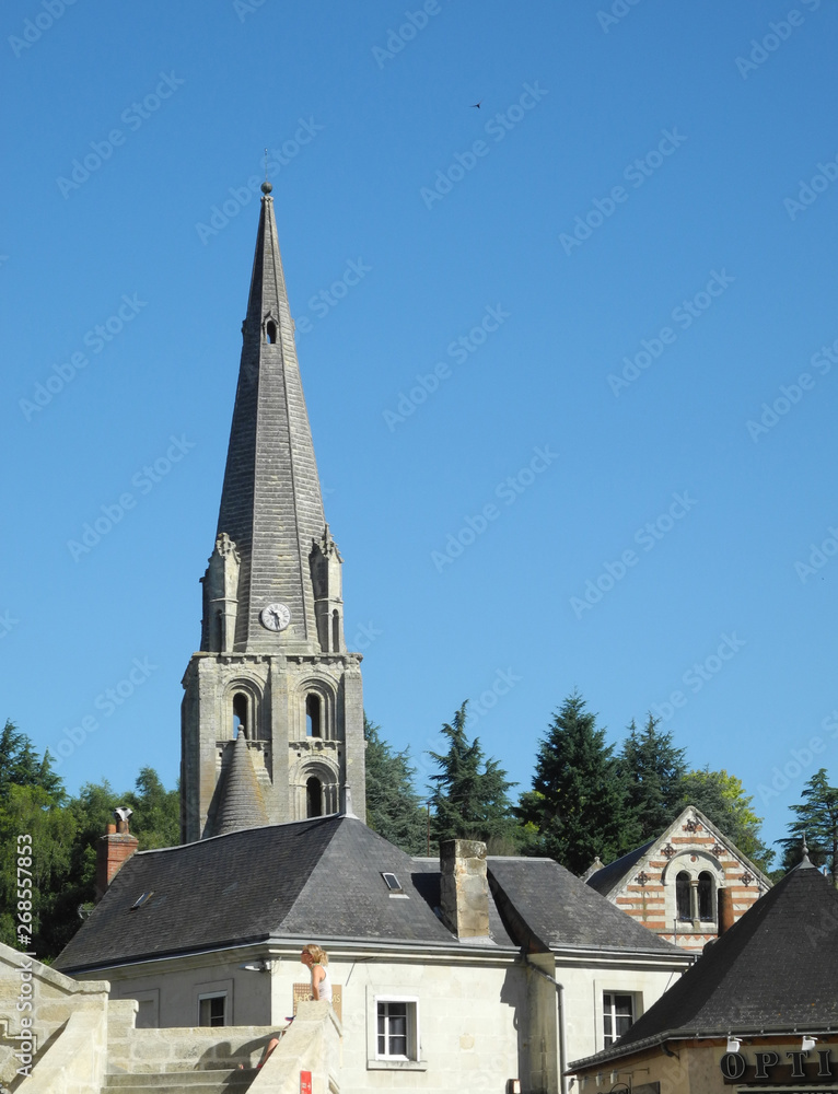 Kirche in Langeais, Frankreich