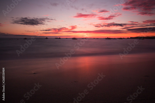 sunset Noirmoutiers France