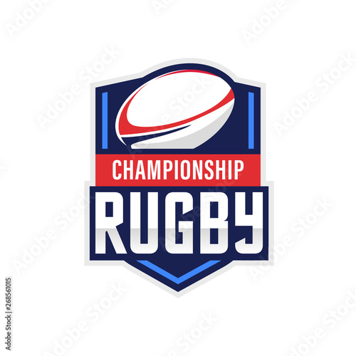 Rugby Logo  American Logo Sport