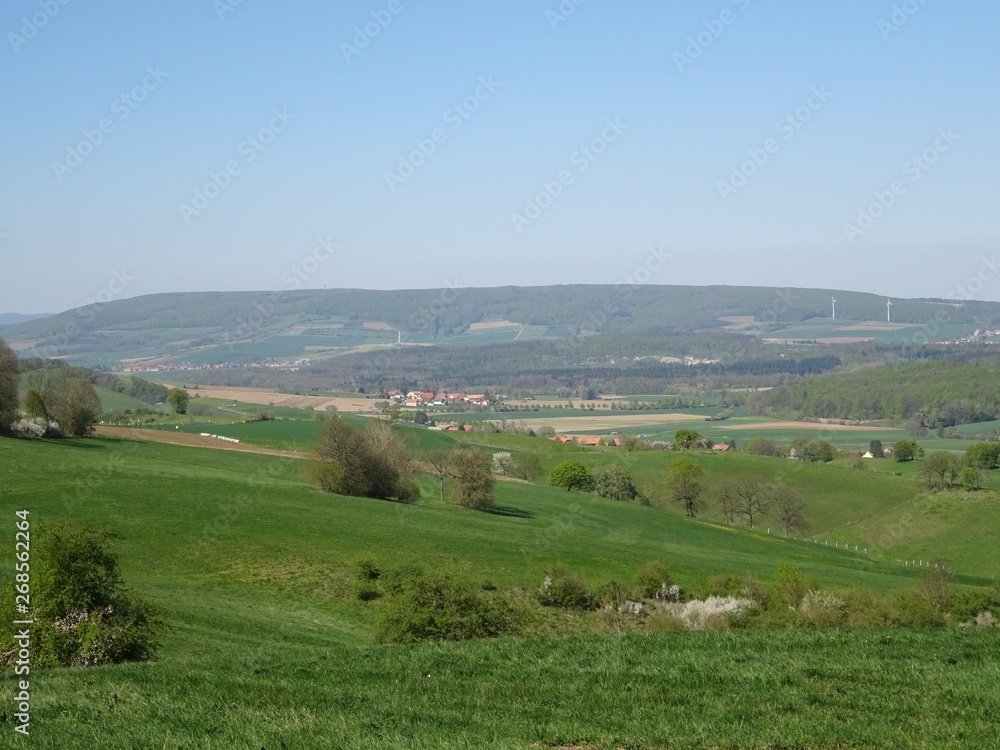 Blick vom Ith bei Salzhemmendorf