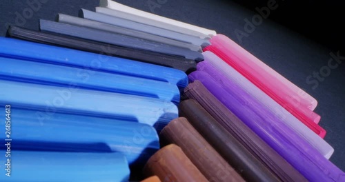 Wallpaper Mural Soft Pastels. Rainbow Colors. Wide Angle Macro 4K Torontodigital.ca