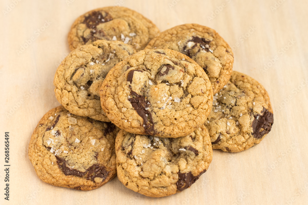 Brown butter and toffee chocolate chunk cookies Brown butter and toffee chocolate chunk cookies