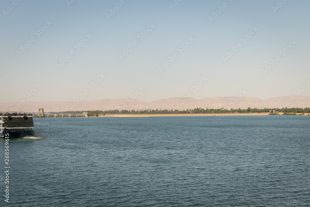 The great river Nile. Egypt.