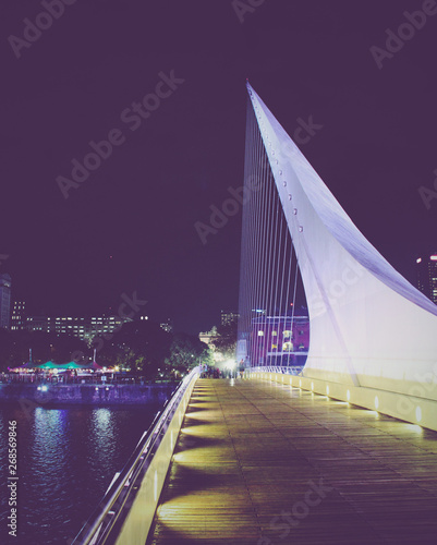 Puente de La Mujer - Buenos Aires, Argentina photo