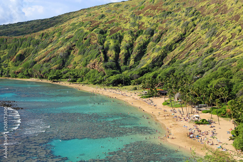 Hanauma Bay beach - Oahu, Hawaii