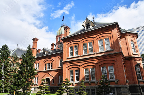 赤煉瓦の旧北海道庁舎