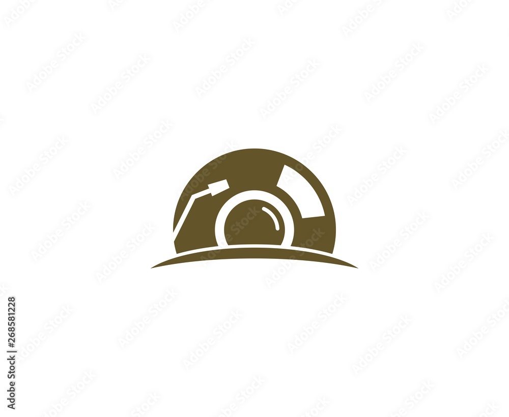 Fototapeta premium Vinyl logo