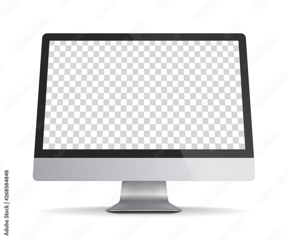 Computer monitor display. Computer monitor display.