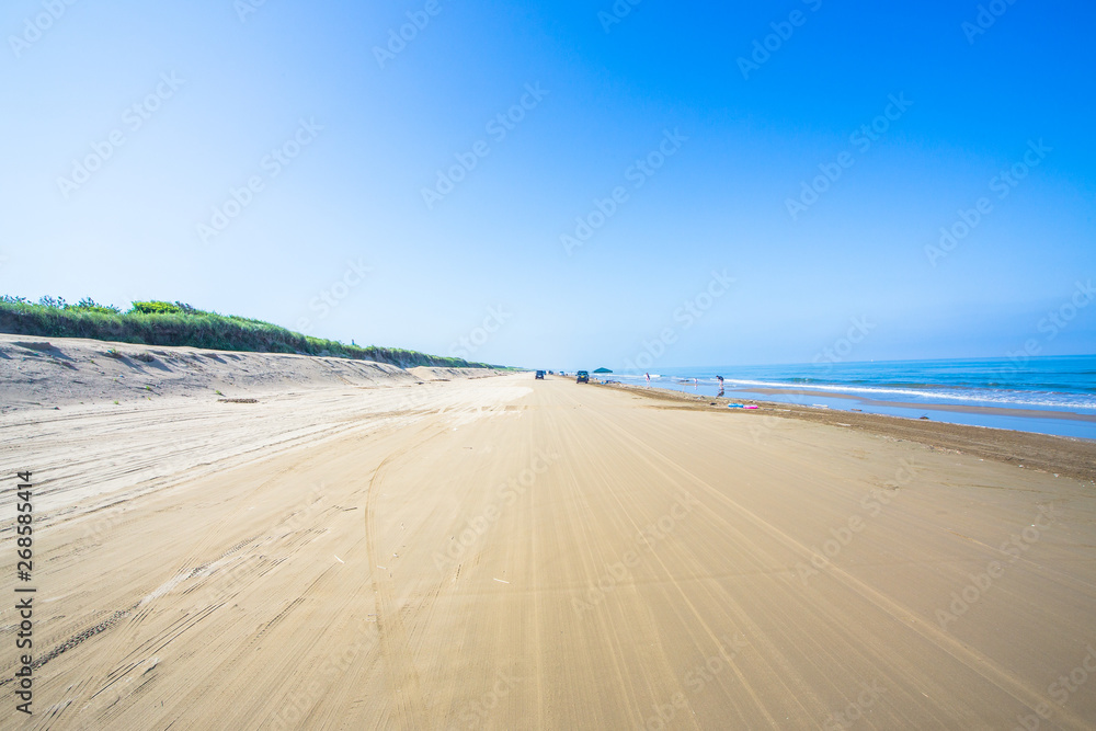 砂浜と海