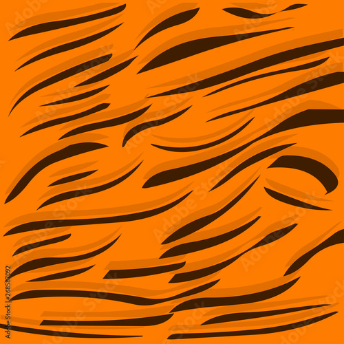 tiger animal prints design vector illustration