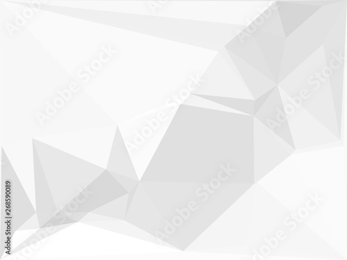 Abstract grey and white graphic illustration background.