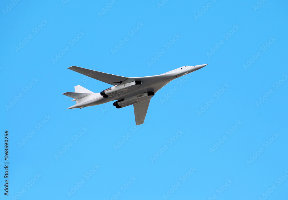 Russian military aircraft in flight Russian military aircraft in flight