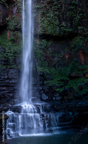 Fototapeta Naklejka Na Ścianę i Meble -  Belmore Water Falls, New South Wales. Cascading Water on Rocks and Pond.