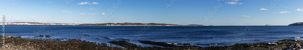 Halifax harbor panorama