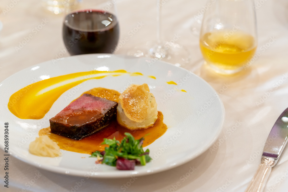 Fototapeta premium 結婚式、料理、食べ物