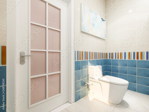 Home toilet and bathroom design