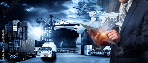 World map with logistic net...