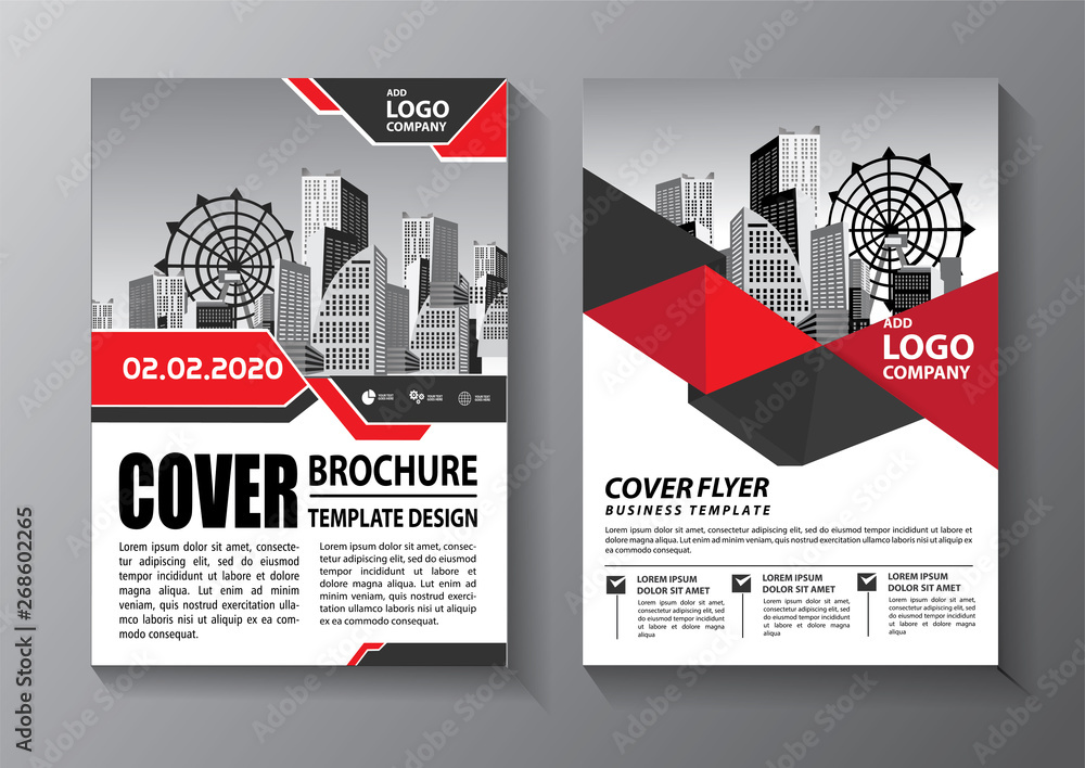 Brochure design, cover modern layout, annual report, poster, flyer in A4 with colorful triangles, geometric shapes for tech, science, market with light background Brochure design, cover modern layout, annual report, poster, flyer in A4 with colorful triangles, geometric shapes for tech, science, market with light background