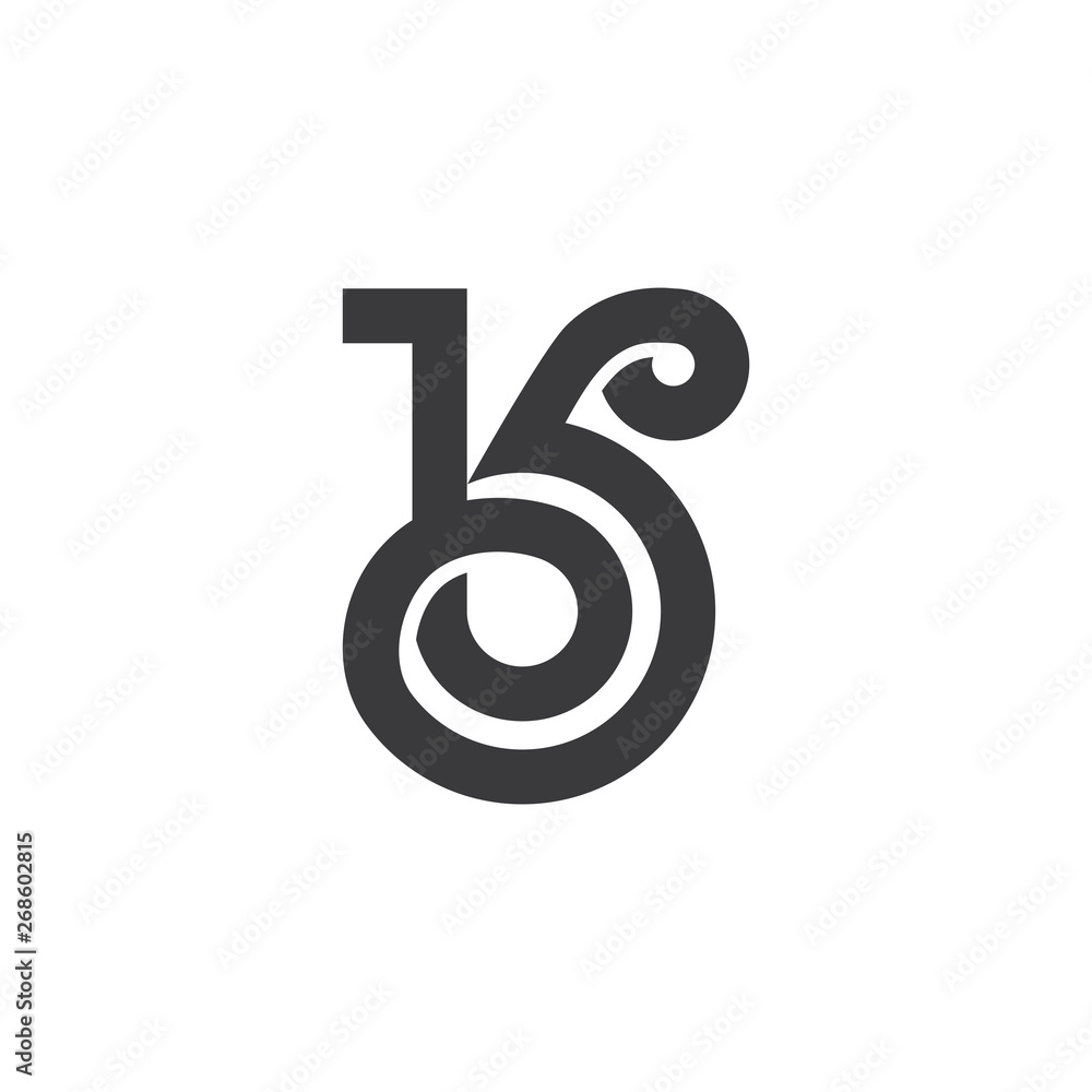 letter bk overlapping curves line logo vector letter bk overlapping curves line logo vector